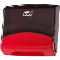 Handduksdispenser Tork W4 Perform. top-pak Röd/svart