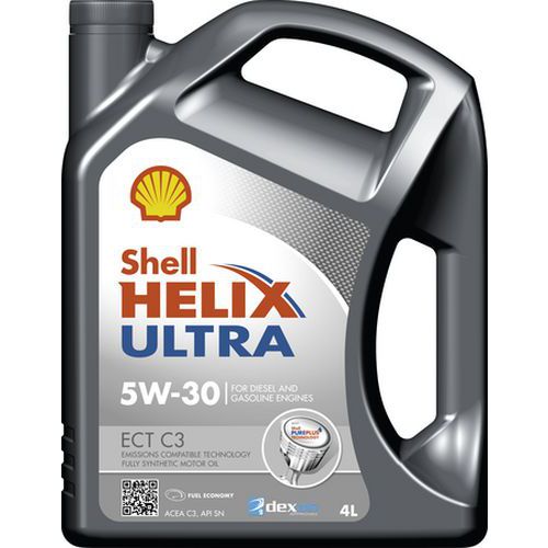 Motorolja Shell Helix Ultra ECT C3 5W-30, 4 x 4L