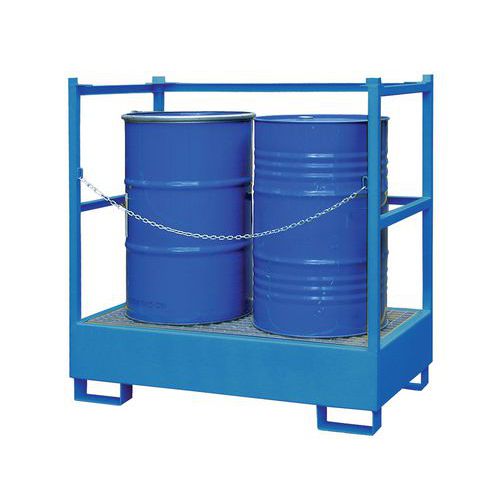 Miljödepå WSP, Total höjd: 810 mm, Total bredd: 870 mm, Vikt: 105 kg, Typ: WSP-1STS, Material: Stål