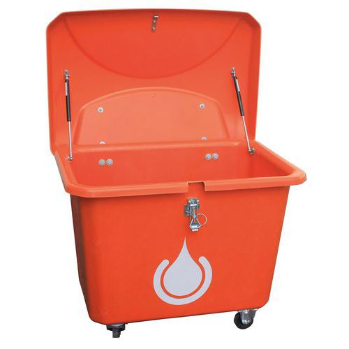 Transport/Förvaringslåda 250L, orange