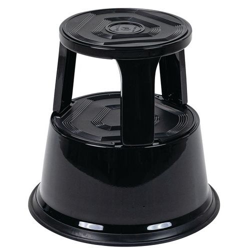 Mobil stegpall Kik-Step Stål, 2-stegs - Manutan Mobil stegpall Kik-Step Stål, 2-stegs - Manutan