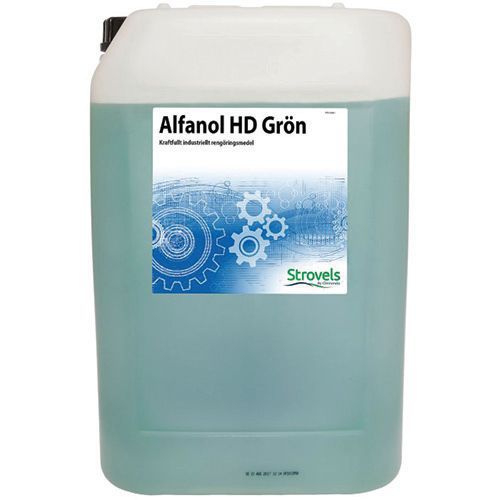 Grovrengöringsmedel Strovels Alfanol HD Grön 5-25 L