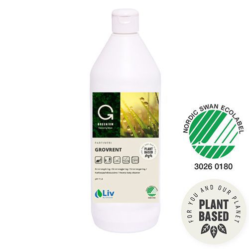 Rengöringsmedel Grovrent Liv Greenium 1-5 L