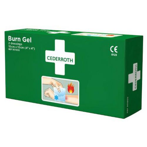 Burn gel dressing cederroth 2 sterila kompresser