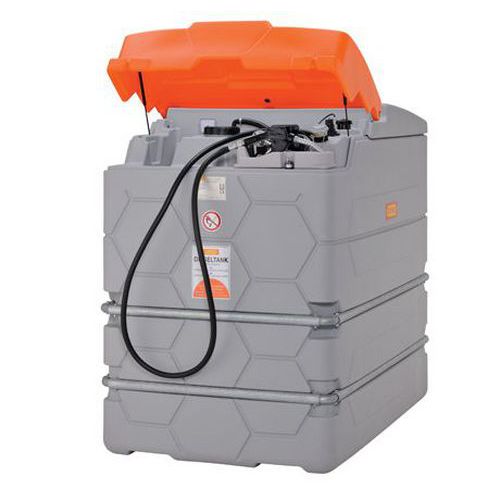 Cube-dieseltank basic 2500 l, för utomhusbruk