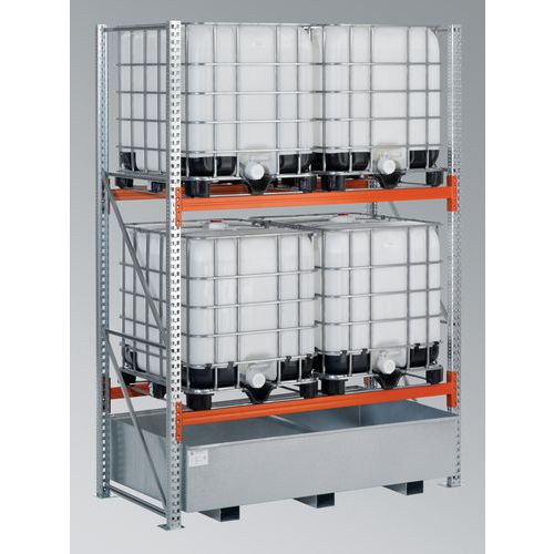 Pallhylla g-kr 3 22/1000 grunddel förzinkad Pallhylla g-kr 3 22/1000 grunddel förzinkad