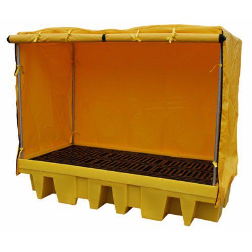 Miljöpall IBC dubbel, PE galler, inkl regn/vindskydd Miljöpall IBC dubbel, PE galler, inkl regn/vindskydd