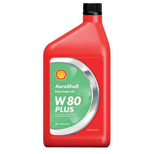 AeroShell Oil W80 Plus, 12x1 qt/kartong