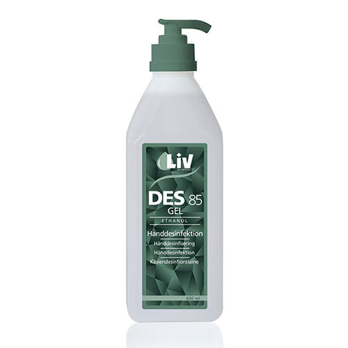 Liv Des gel 85 handdesinfektion 600 ml Liv Des gel 85 handdesinfektion 600 ml