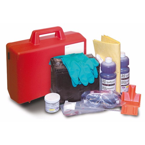 Spillkit för batterisyra Spillkit för batterisyra