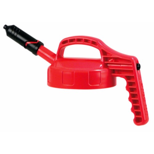 Mini-Lock med kort pip, Oil Safe, Röd Mini-Lock med kort pip, Oil Safe, Röd