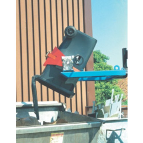 Tömning av 240 liters sopkärl Tömning av 240 liters sopkärl