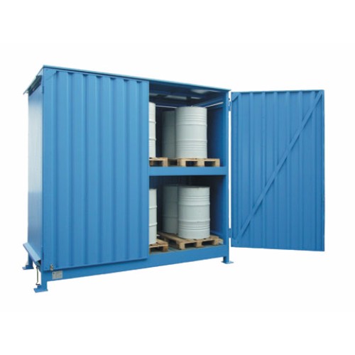 Miljöcontainer WSC-F-E.2-30, pardörrar Miljöcontainer WSC-F-E.2-30, pardörrar