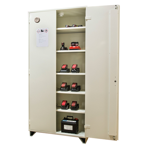 Brandisolerat batteriskåp, 209,5 x 100 x 47 Brandisolerat batteriskåp, 209,5 x 100 x 47